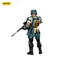 The Back Of Action Figure Unsc Sniper Foster 1 25 Joytoy Dark Source In White Background