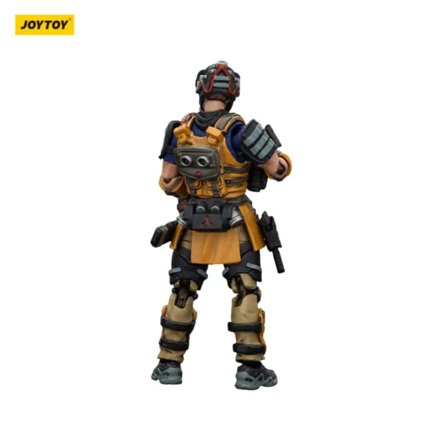 the back of Action Figure - UNSC Sniper Moreau 1 25 - JOYTOY Dark Source in white background The Back Of Action Figure Unsc Sniper Moreau 1 25 Joytoy Dark Source In White Background