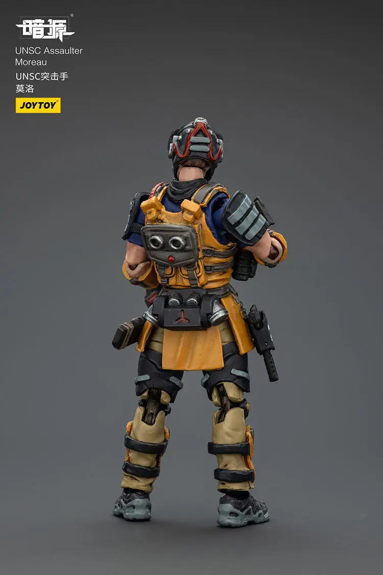 the back of Action Figure - UNSC Sniper Moreau 1 25 - JOYTOY Dark Source rectangle image The Back Of Action Figure Unsc Sniper Moreau 1 25 Joytoy Dark Source Rectangle Image