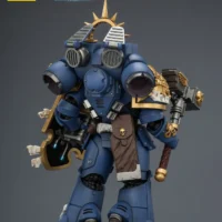 the back of Action Figure - Ultramarines Captain with Jump Pack and Relic Shield 1 18 - JOYTOY Warhammer 40K rectangle image The Back Of Action Figure Ultramarines Captain With Jump Pack And Relic Shield 1 18 Joytoy Warhammer 40k Rectangle Image