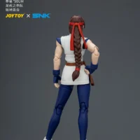 The Back Of Action Figure Yuri Sakazaki Kof '98 Um Art Of Fighting Team Snk 1 18 Joytoy The King Of Fighters Rectangle Image