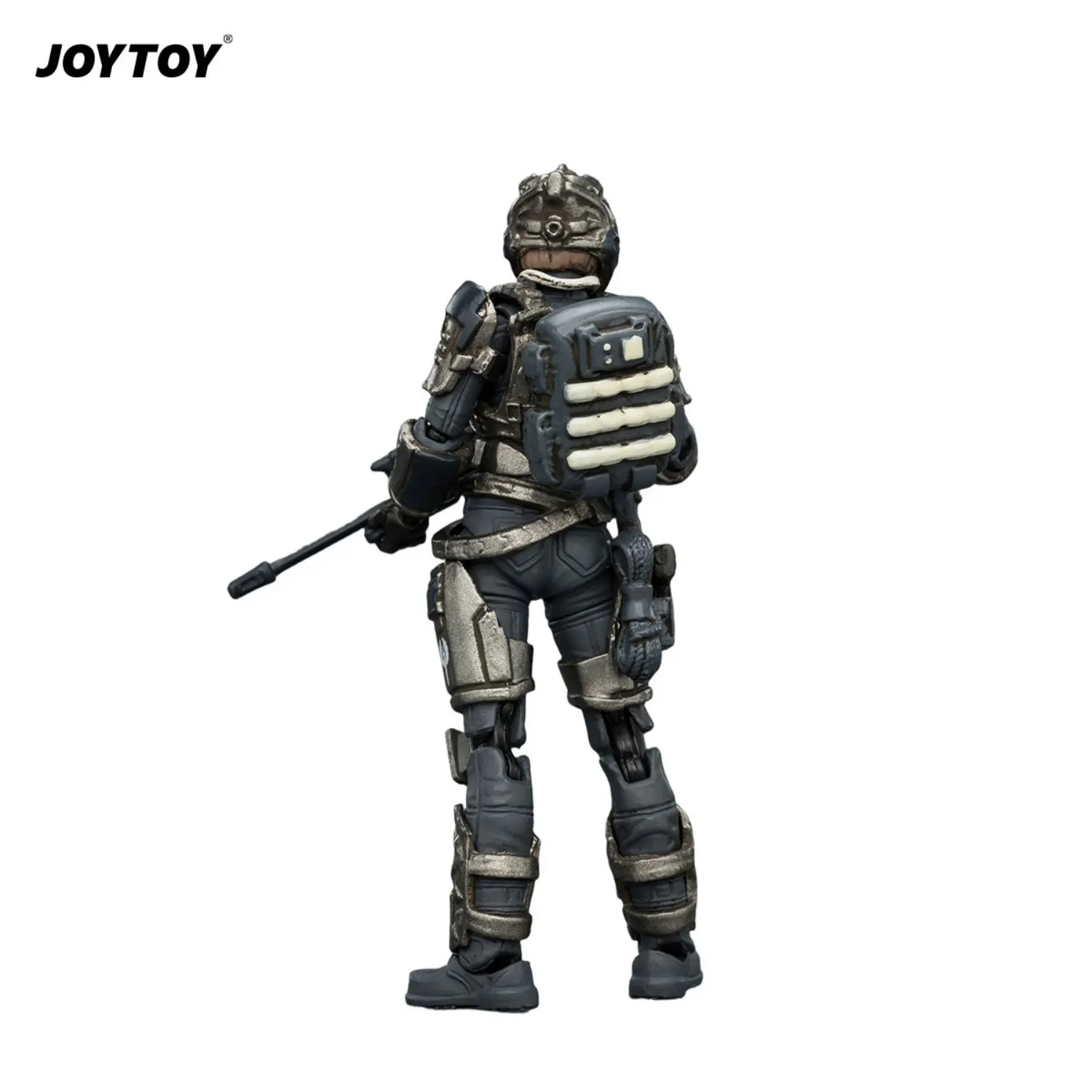 The Back Of The Steel Ride Corps Scout Mist Of Action Figure Apoc Series Thor 02 Assault Mech 1 25 Joytoy Dark Source In White Background