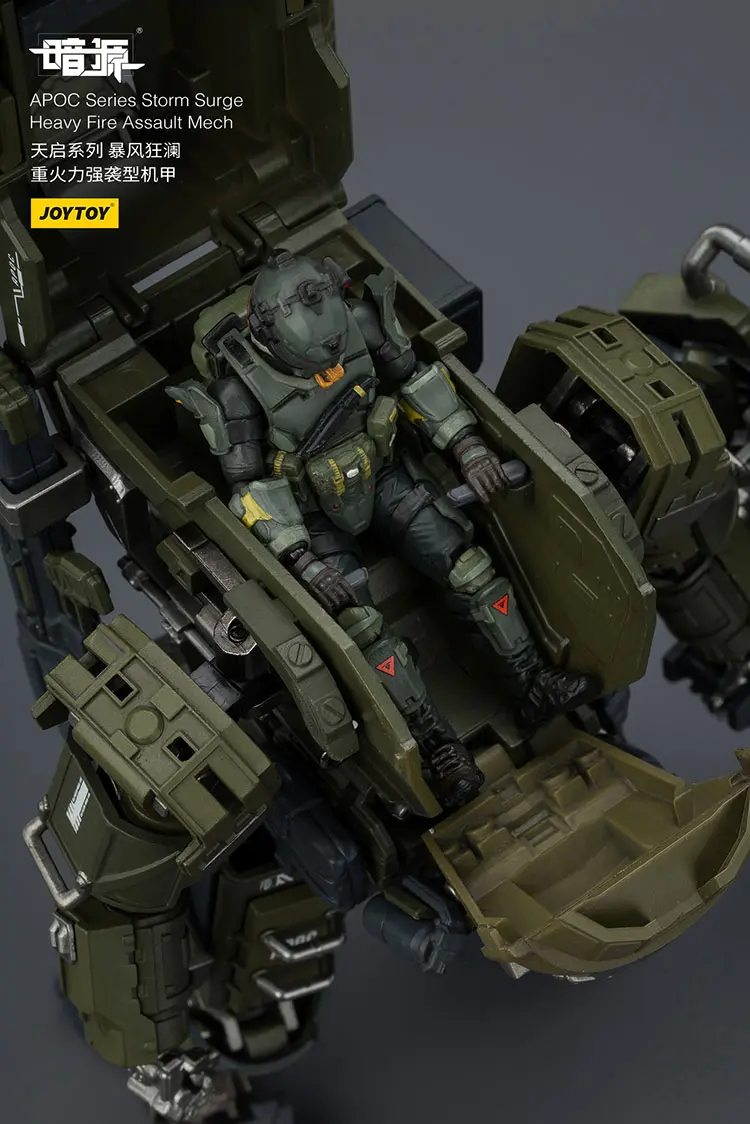 The Details Of Action Figure Apoc Series Storm Surge Heavy Fire Assault Mech St 8616 With Assaulter Karl 1 25 Joytoy Dark Source Rectangle Image