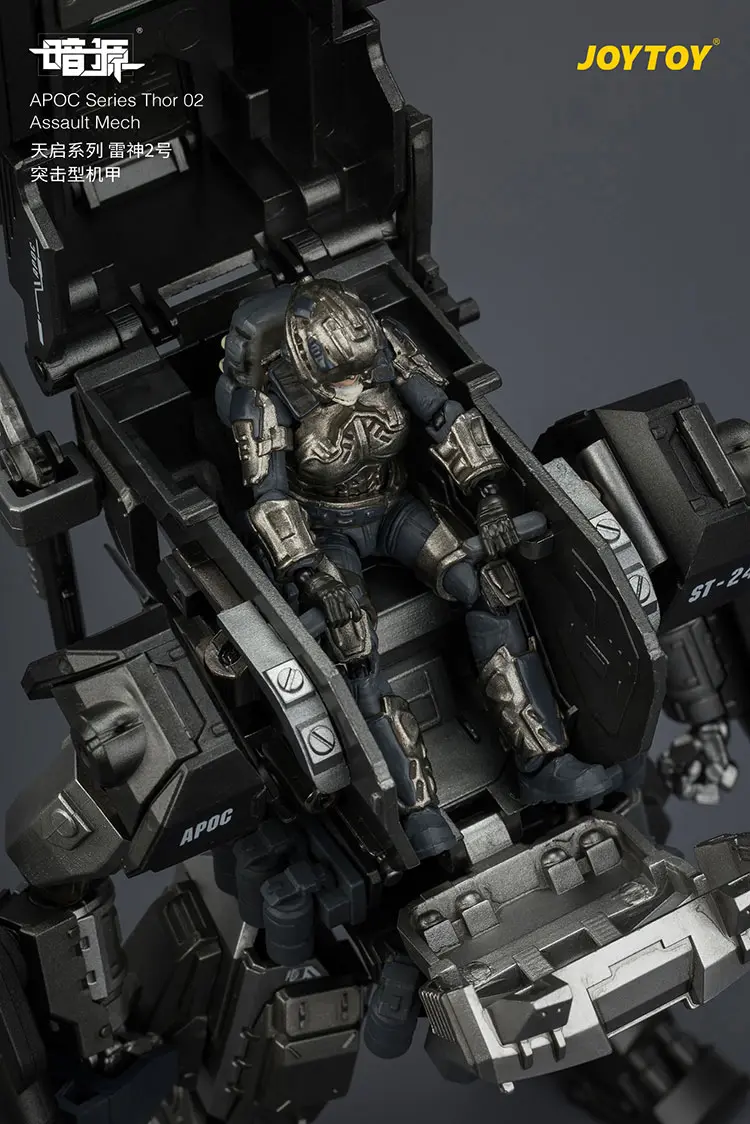 The Details Of Action Figure Apoc Series Thor 02 Assault Mech & Steel Ride Corps Scout Mist 1 25 Joytoy Dark Source Rectangle Image