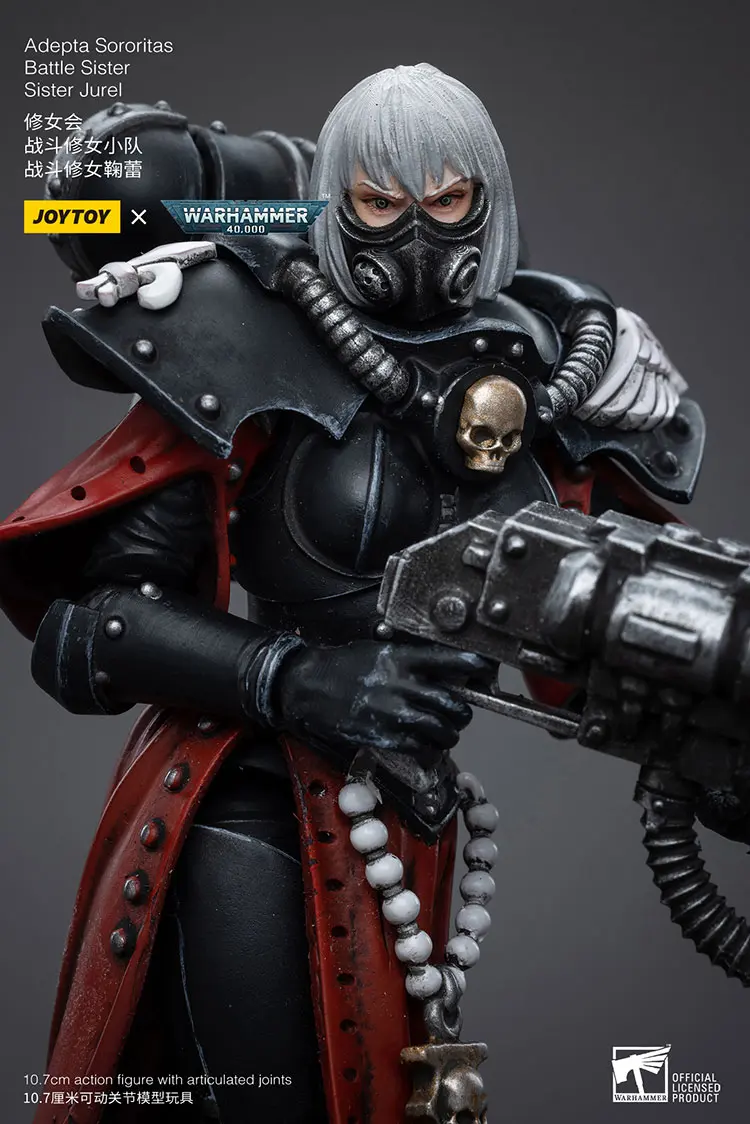 the details of Action Figure - Adepta Sororitas Battle Sister Sister Jurel 1 18 - JOYTOY Warhammer 40K rectangle image The Details Of Action Figure Adepta Sororitas Battle Sister Sister Jurel 1 18 Joytoy Warhammer 40k Rectangle Image