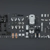 the parts of Action Figure - APOC DragonFang Assault Mech without Assaulter Albedo 1 25 - JOYTOY Dark Source rectangle image The Parts Of Action Figure Apoc Dragonfang Assault Mech Without Assaulter Albedo 1 25 Joytoy Dark Source Rectangle Image