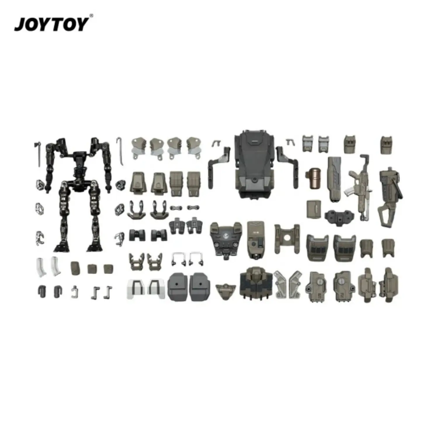 the parts of Action Figure - APOC Series Cosmic Zenith Fire Support Mech ST-8626 without UNSC Medic Acacia 1 25 - JOYTOY Dark Source in white background The Parts Of Action Figure Apoc Series Cosmic Zenith Fire Support Mech St 8626 Without Unsc Medic Acacia 1 25 Joytoy Dark Source In White Background