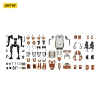 the parts of Action Figure - APOC Series Hummer Standard Combat Mech without Steel Ride Corps Engineer Chris 1 25 - JOYTOY Dark Source in white background The Parts Of Action Figure Apoc Series Hummer Standard Combat Mech Without Steel Ride Corps Engineer Chris 1 25 Joytoy Dark Source In White Background