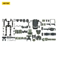 The Parts Of Action Figure Apoc Series Iron Assault Fire Support Mech St 8610 Without Steel Ride Corps Assaulter Marco 1 25 Joytoy Dark Source In White Background