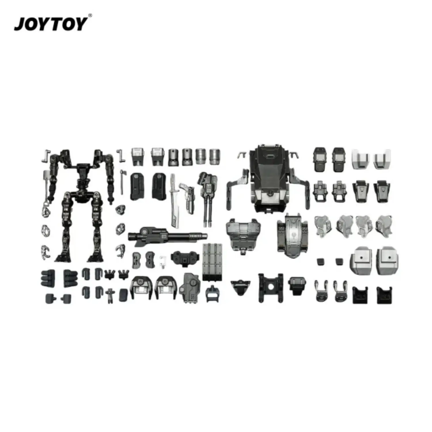 The Parts Of Action Figure Apoc Series Thor 02 Assault Mech Without Steel Ride Corps Scout Mist 1 25 Joytoy Dark Source In White Background