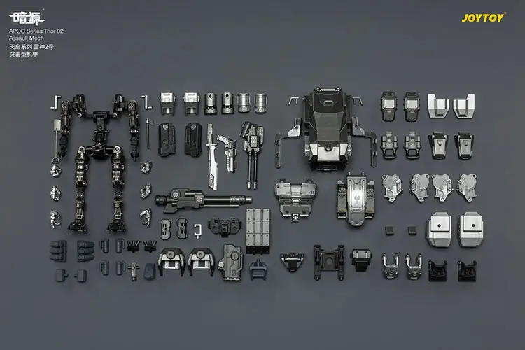 The Parts Of Action Figure Apoc Series Thor 02 Assault Mech Without Steel Ride Corps Scout Mist 1 25 Joytoy Dark Source Rectangle Image