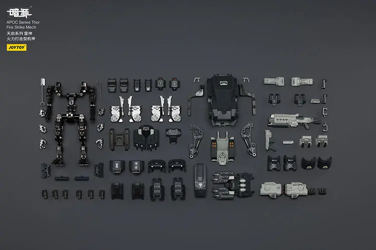 The Parts Of Action Figure Apoc Series Thor Fire Strike Mech Sniper Viktor 1 25 Joytoy Dark Source Rectangle Image