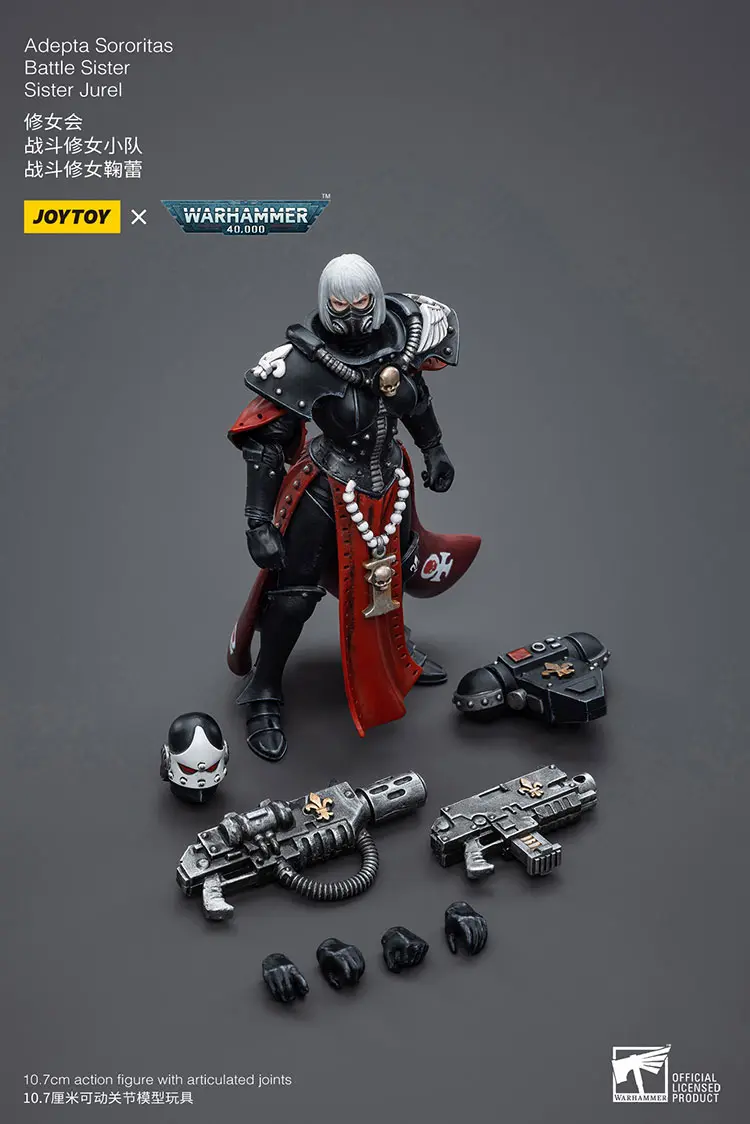the parts of Action Figure - Adepta Sororitas Battle Sister Sister Jurel 1 18 - JOYTOY Warhammer 40K rectangle image The Parts Of Action Figure Adepta Sororitas Battle Sister Sister Jurel 1 18 Joytoy Warhammer 40k Rectangle Image