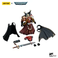 the parts of Action Figure - Blood Angels Mephiston 1 18 - JOTYOY Warhammer 40K in white background The Parts Of Action Figure Blood Angels Mephiston 1 18 Jotyoy Warhammer 40k In White Background