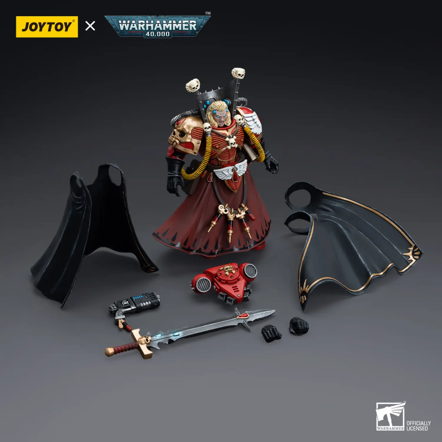 the parts of Action Figure - Blood Angels Mephiston 1 18 - JOTYOY Warhammer 40K The Parts Of Action Figure Blood Angels Mephiston 1 18 Jotyoy Warhammer 40k