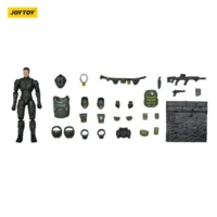 the parts of Action Figure - Dark Source Steel Ride Corps Assaulter Karl 1 25 - JOYTOY Dark Source in white background The Parts Of Action Figure Dark Source Steel Ride Corps Assaulter Karl 1 25 Joytoy Dark Source In White Background