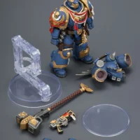 the parts of Action Figure - Game Edition Ultramarines Assault Intercessor with Jump Pack, Thunderhammer and Neo-volkite Pistol 1 18 - JOYTOY Warhammer 40K rectangle image The Parts Of Action Figure Game Edition Ultramarines Assault Intercessor With Jump Pack, Thunderhammer And Neo Volkite Pistol 1 18 Joytoy Warhammer 40k Rectangle Image