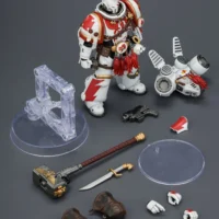 the parts of Action Figure - Game Edition White Scars Assault Intercessor Champion with Thunder Hammer and Bolt Pistol 1 18 - JOYTOY Warhammer 40K rectangle image The Parts Of Action Figure Game Edition White Scars Assault Intercessor Champion With Thunder Hammer And Bolt Pistol 1 18 Joytoy Warhammer 40k Rectangle Image