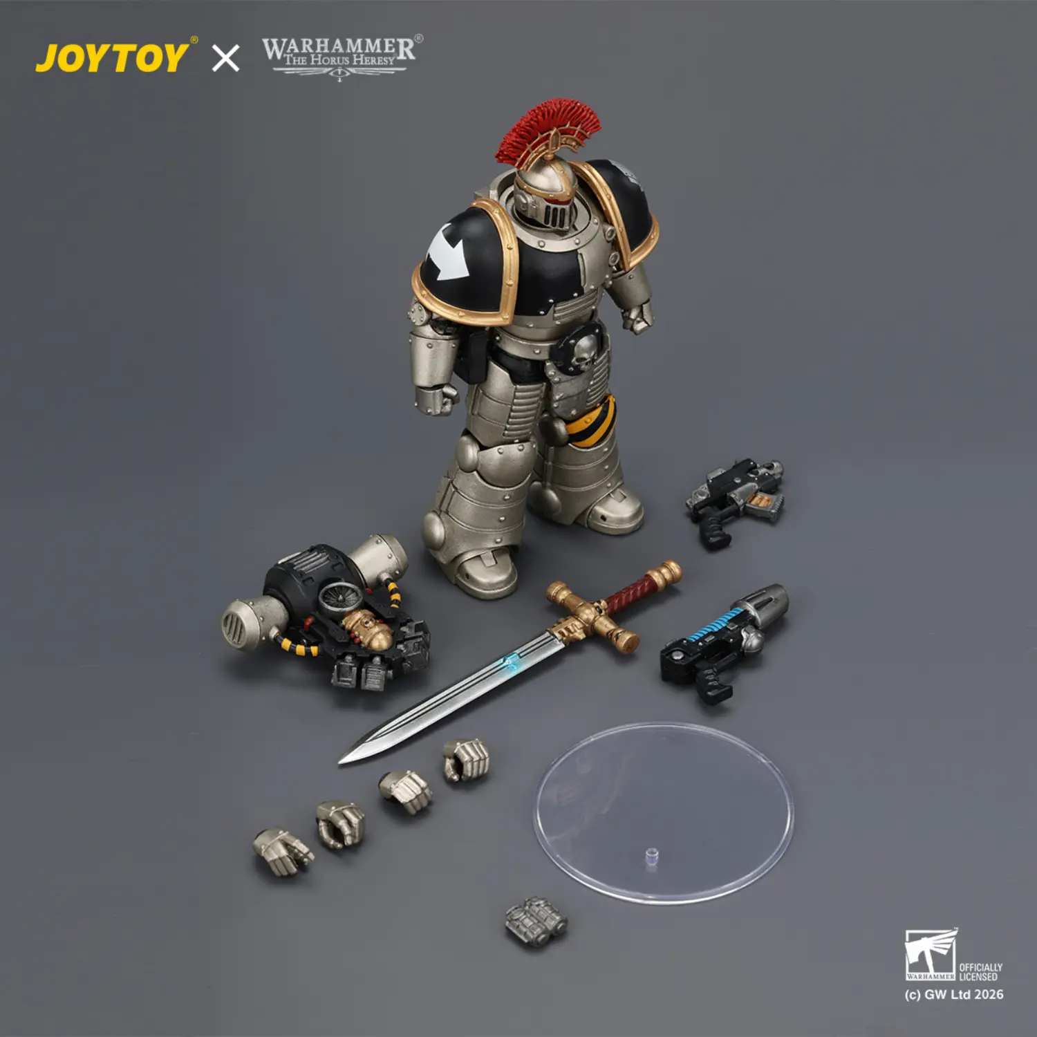 the parts of Action Figure - Iron Warriors Mkll Tactical Sergeant with Power Sword, Bolt Pistol and Plasma Pistol 1 18 - JOTYOY Warhammer The Horus Heresy The Parts Of Action Figure Iron Warriors Mkll Tactical Sergeant With Power Sword, Bolt Pistol And Plasma Pistol 1 18 Jotyoy Warhammer The Horus Heresy