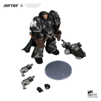 the parts of Action Figure - Raven Guard Kaedes Nex, the Blood Crow with Fulcrum hand cannons 1 18 - JOTYOY Warhammer The Horus Heresy in white background The Parts Of Action Figure Raven Guard Kaedes Nex, The Blood Crow With Fulcrum Hand Cannons 1 18 Jotyoy Warhammer The Horus Heresy In White Background