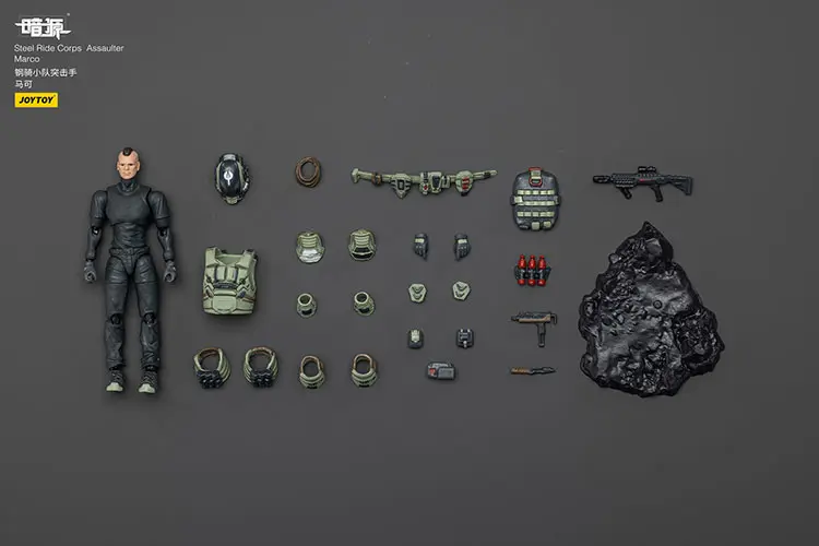 The Parts Of Action Figure Steel Ride Corps Assaulter Marco 1 25 Joytoy Dark Source Rectangle Image
