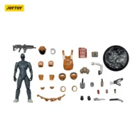 the parts of Action Figure - Steel Ride Corps Engineer Chris 1 25 - JOYTOY Dark Source in white background The Parts Of Action Figure Steel Ride Corps Engineer Chris 1 25 Joytoy Dark Source In White Background