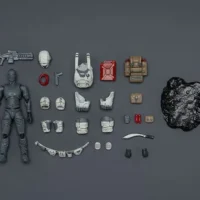The Parts Of Action Figure Steel Ride Corps Guard Kael 1 25 Joytoy Dark Source Rectangle Image