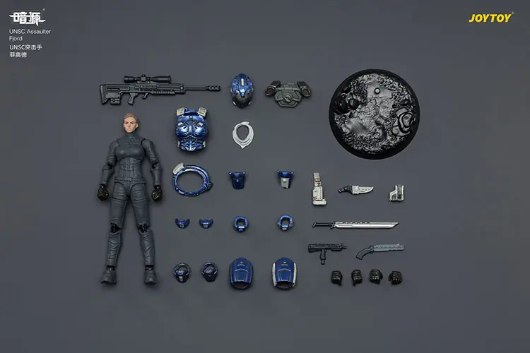 the parts of Action Figure - UNSC Assaulter Fjord 1 25 - JOYTOY Dark Source rectangle image The Parts Of Action Figure Unsc Assaulter Fjord 1 25 Joytoy Dark Source Rectangle Image