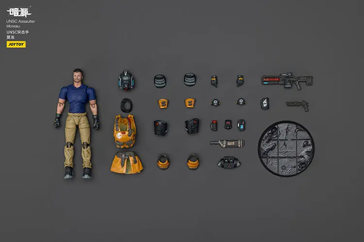 the parts of Action Figure - UNSC Sniper Moreau 1 25 - JOYTOY Dark Source rectangle image The Parts Of Action Figure Unsc Sniper Moreau 1 25 Joytoy Dark Source Rectangle Image