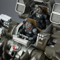 the pilot figures inside the Action Figure -Tiekui Dual Pilot Mecha MK05 1 25 - JOYTOY Dark Source rectangle image The Pilot Figures Inside The Action Figure Tiekui Dual Pilot Mecha Mk05 1 25 Joytoy Dark Source Rectangle Image