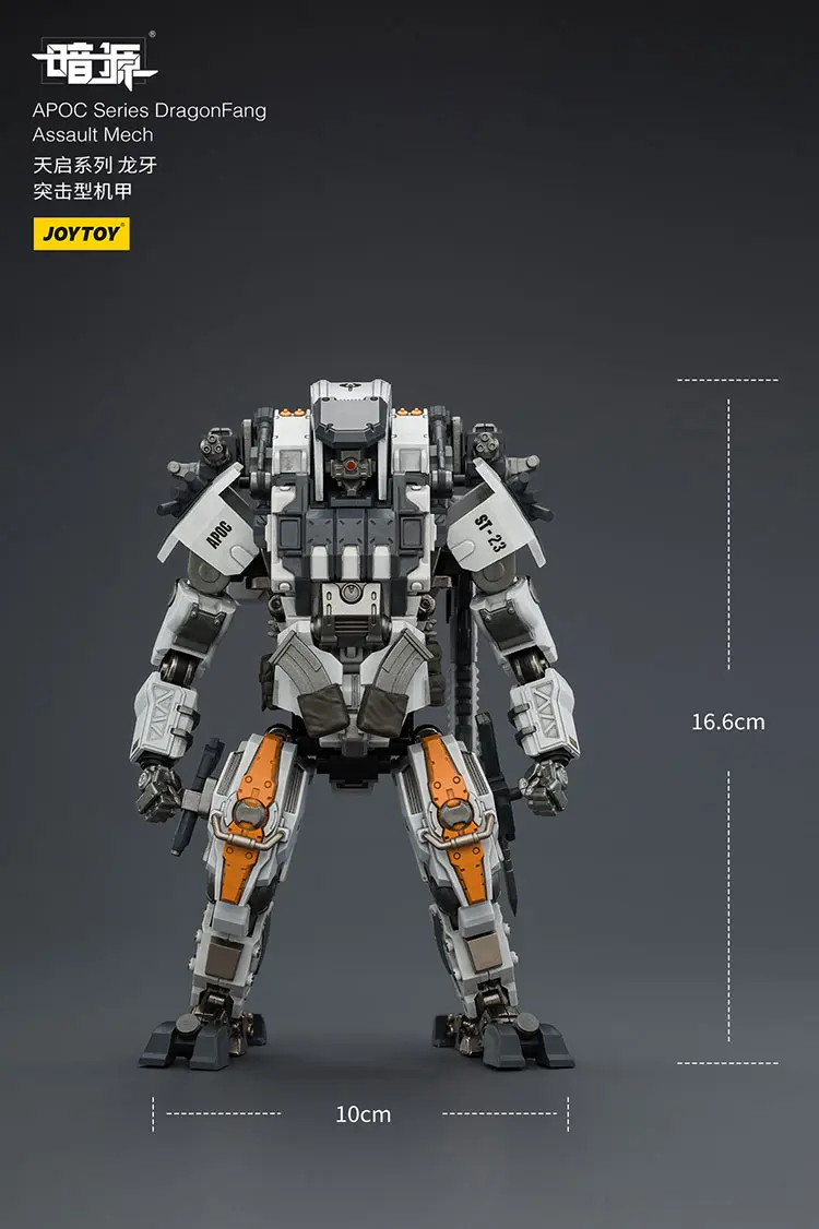 the size of Action Figure - APOC DragonFang Assault Mech without Assaulter Albedo 1 25 - JOYTOY Dark Source rectangle image The Size Of Action Figure Apoc Dragonfang Assault Mech Without Assaulter Albedo 1 25 Joytoy Dark Source Rectangle Image