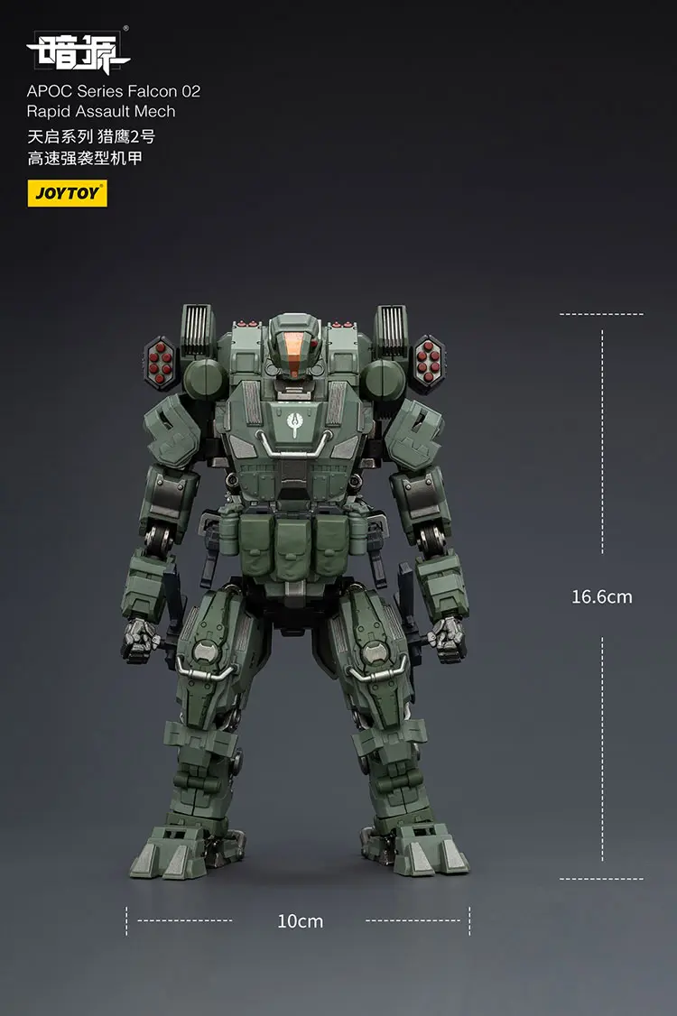 the size of Action Figure - APOC Falcon 02 Rapid Assault Mech with Assaulter Rhett 1 25 - JOYTOY Dark Source rectangle image The Size Of Action Figure Apoc Falcon 02 Rapid Assault Mech With Assaulter Rhett 1 25 Joytoy Dark Source Rectangle Image