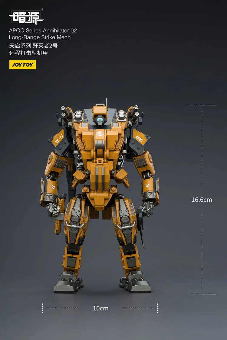 the size of Action Figure - APOC Series Annihilator 02 Long-Range Strike Mech ST-8617 with UNSC Sniper Moreau 1 25 - JOYTOY Dark Source rectangle image The Size Of Action Figure Apoc Series Annihilator 02 Long Range Strike Mech St 8617 With Unsc Sniper Moreau 1 25 Joytoy Dark Source Rectangle Image