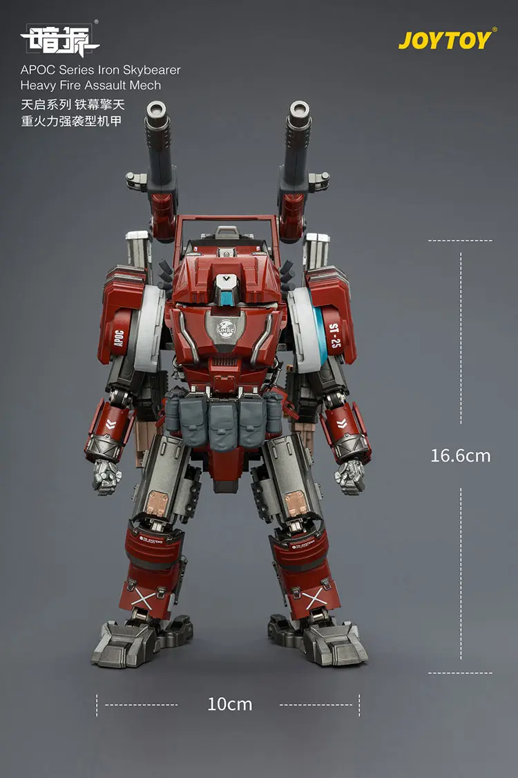the size of Action Figure - APOC Series Iron Skybearer Heavy Fire Assault Mech ST-8625 without UNSC Assaulter Elias 1 25 - JOYTOY Dark Source rectangle image The Size Of Action Figure Apoc Series Iron Skybearer Heavy Fire Assault Mech St 8625 Without Unsc Assaulter Elias 1 25 Joytoy Dark Source Rectangle Image