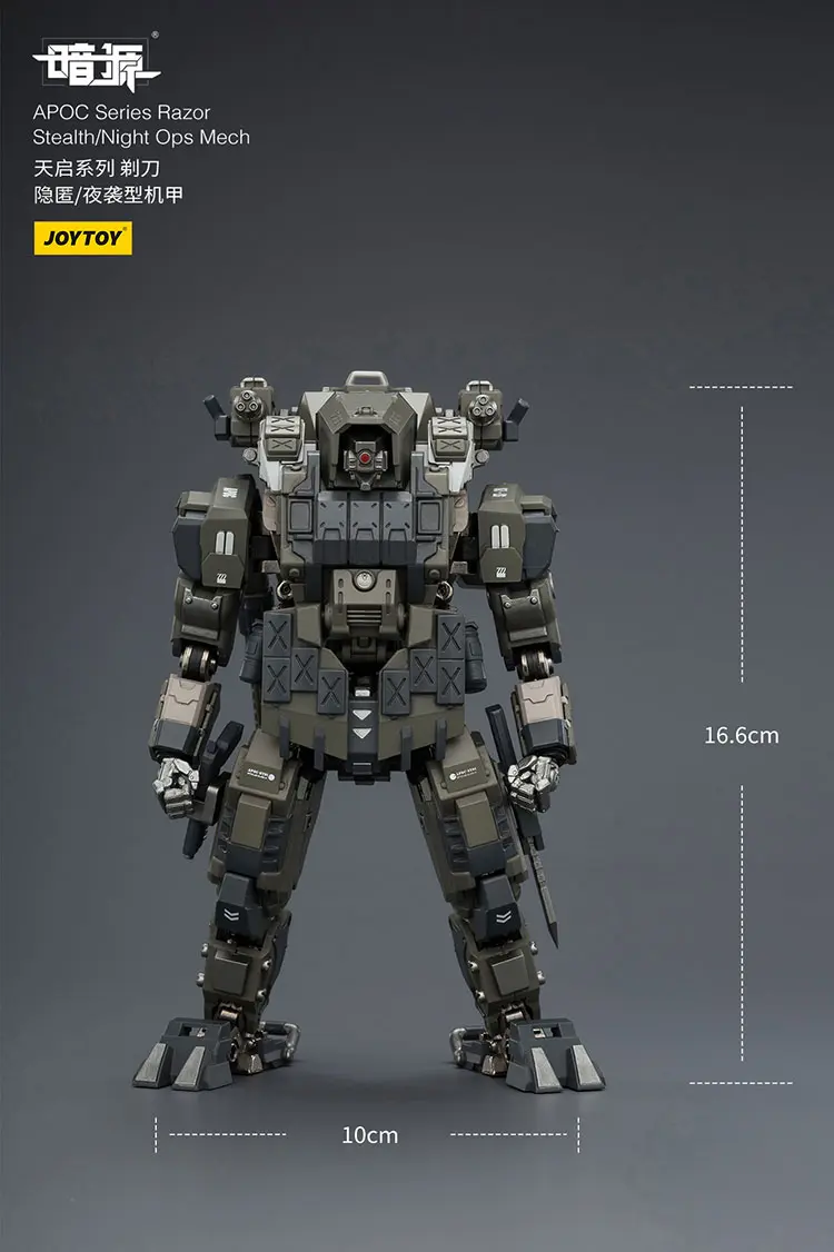 The Size Of Action Figure Apoc Series Razor Stealth Night Ops Mech Without Steel Ride Corps Assaulter Echo 1 25 Joytoy Dark Source Rectangle Image