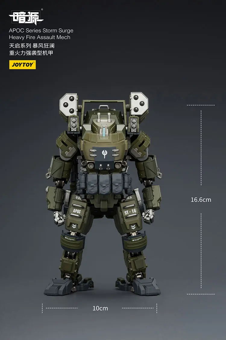 The Size Of Action Figure Apoc Series Storm Surge Heavy Fire Assault Mech St 8616 Without Assaulter Karl 1 25 Joytoy Dark Source Rectangle Image