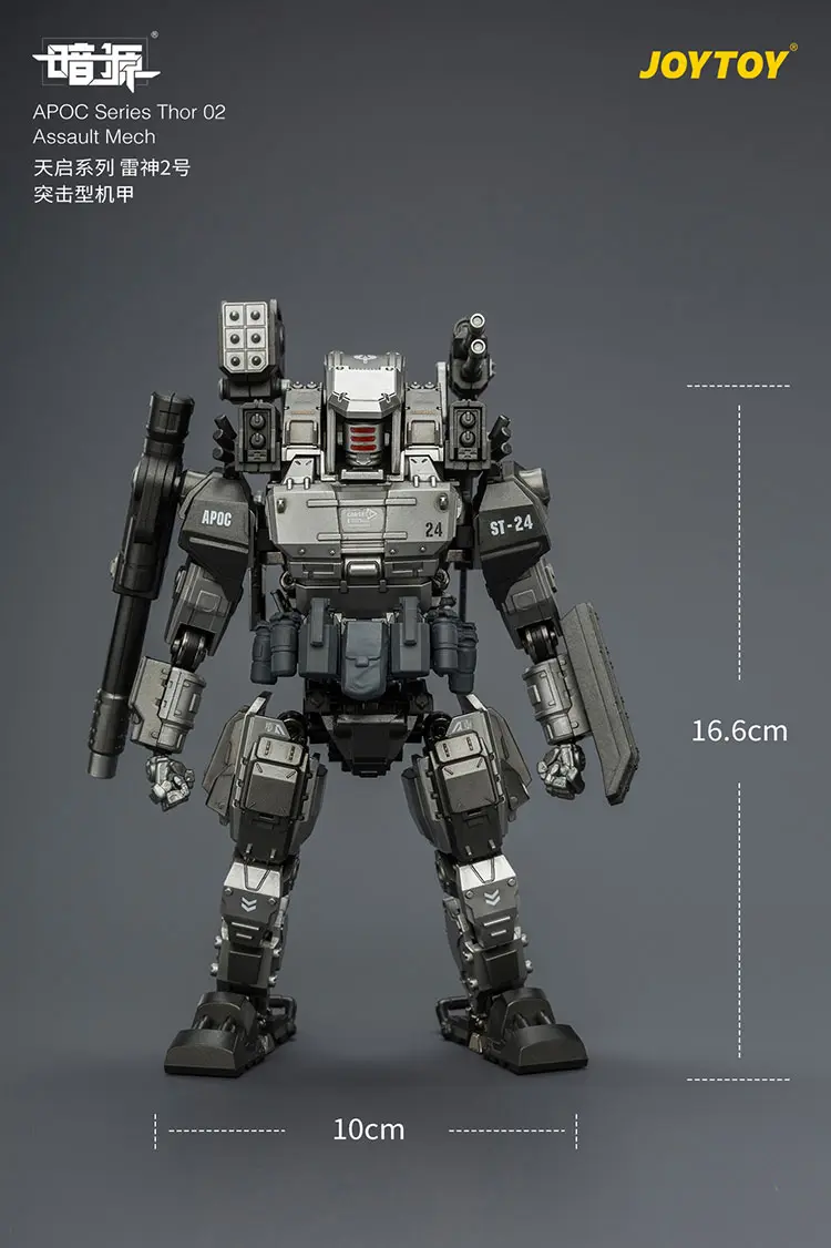 The Size Of Action Figure Apoc Series Thor 02 Assault Mech Without Steel Ride Corps Scout Mist 1 25 Joytoy Dark Source Rectangle Image