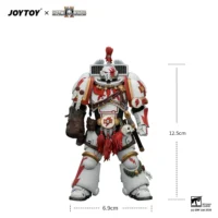 the size of Action Figure - Game Edition White Scars Assault Intercessor Champion with Thunder Hammer and Bolt Pistol 1 18 - JOYTOY Warhammer 40K in white background The Size Of Action Figure Game Edition White Scars Assault Intercessor Champion With Thunder Hammer And Bolt Pistol 1 18 Joytoy Warhammer 40k In White Background