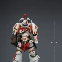 the size of Action Figure - Game Edition White Scars Assault Intercessor Champion with Thunder Hammer and Bolt Pistol 1 18 - JOYTOY Warhammer 40K rectangle image The Size Of Action Figure Game Edition White Scars Assault Intercessor Champion With Thunder Hammer And Bolt Pistol 1 18 Joytoy Warhammer 40k Rectangle Image