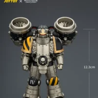 The Size Of Action Figure Iron Warriors Mkii Assault Legionary 2 With Bolt Pistol & Heavy Chain Axe 1 18 Jotyoy Warhammer The Horus Heresy Rectangle Image