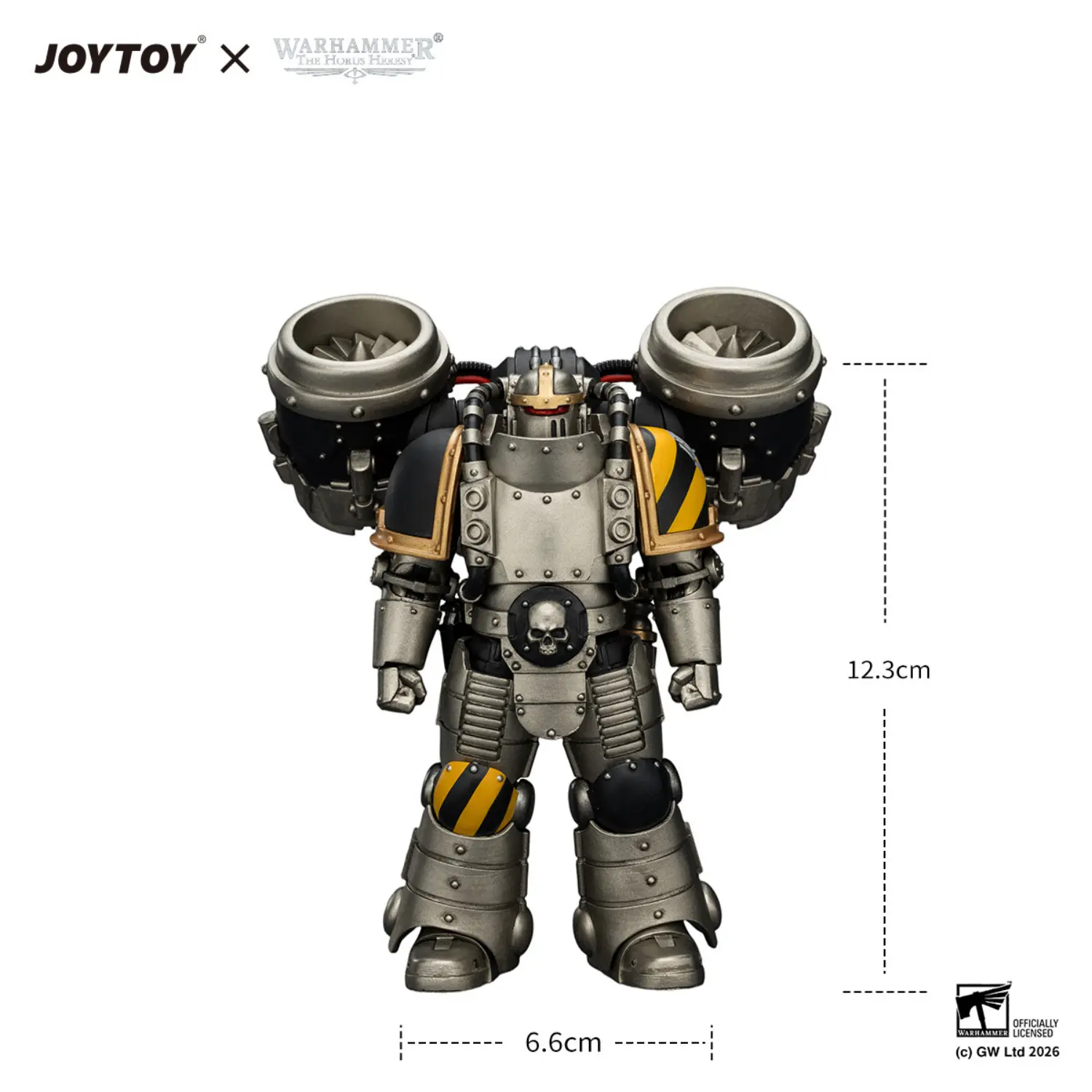 the size of Action Figure - Iron Warriors MKII Assault Sergeant with Disintegrator Pistol, Power Maul & Combat Shield 1 18 - JOTYOY Warhammer The Horus Heresy in white background The Size Of Action Figure Iron Warriors Mkii Assault Sergeant With Disintegrator Pistol, Power Maul & Combat Shield 1 18 Jotyoy Warhammer The Horus Heresy In White Background