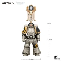 the size of Action Figure - Iron Warriors MKII Legionary 1 with Vexilla, Bolter and Bolt Pistol 1 18 - JOTYOY Warhammer The Horus Heresy in white background The Size Of Action Figure Iron Warriors Mkii Legionary 1 With Vexilla, Bolter And Bolt Pistol 1 18 Jotyoy Warhammer The Horus Heresy In White Background