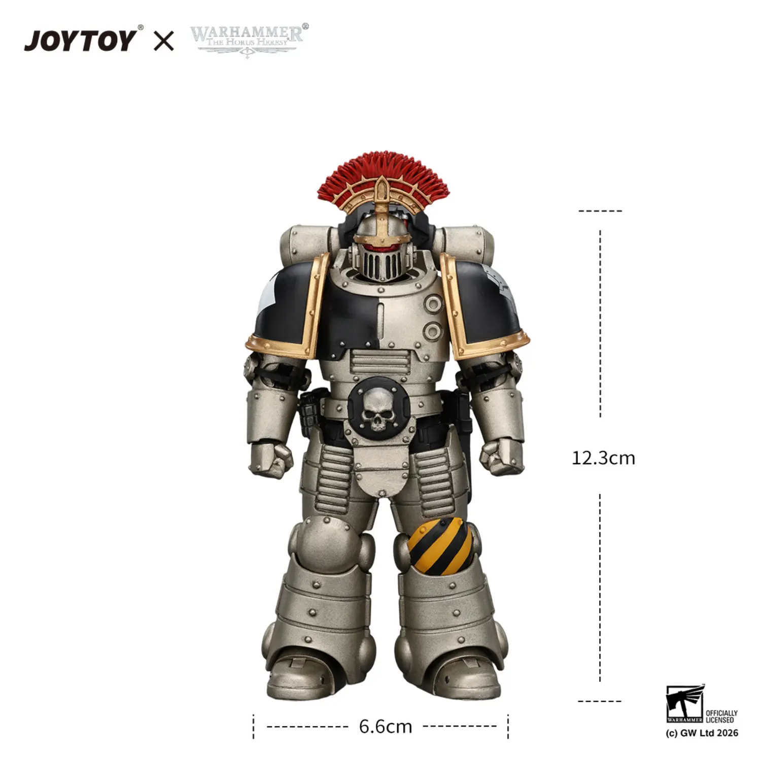 the size of Action Figure - Iron Warriors Mkll Tactical Sergeant with Power Sword, Bolt Pistol and Plasma Pistol 1 18 - JOTYOY Warhammer The Horus Heresy in white background The Size Of Action Figure Iron Warriors Mkll Tactical Sergeant With Power Sword, Bolt Pistol And Plasma Pistol 1 18 Jotyoy Warhammer The Horus Heresy In White Background