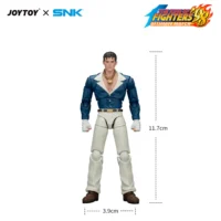 the size of Action Figure - Robert Garcia KOF '98 Art of Fighting Team SNK 1 18 - JOYTOY The King of Fighters in white background The Size Of Action Figure Robert Garcia Kof '98 Art Of Fighting Team Snk 1 18 Joytoy The King Of Fighters In White Background