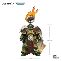 the size of Action Figure - Salamanders Vulkan He'stan, the Forgefather with the Spear of Vulkan and the Gauntlet of the Forge 1 18 - JOYTOY Warhammer 40K in white background The Size Of Action Figure Salamanders Vulkan He'stan, The Forgefather With The Spear Of Vulkan And The Gauntlet Of The Forge 1 18 Joytoy Warhammer 40k In White Background