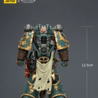 The Size Of Action Figure Sons Of Horus Maloghurst The Twisted, The Warmaster's Equerry With Legion Standard And Banestrike Bolter 1 18 Jotyoy Warhammer The Horus Heresy Rectangle Image