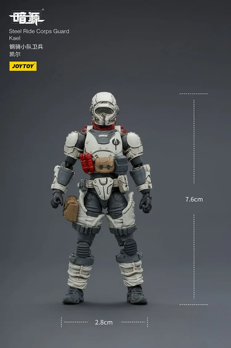 The Size Of Action Figure Steel Ride Corps Guard Kael 1 25 Joytoy Dark Source Rectangle Image