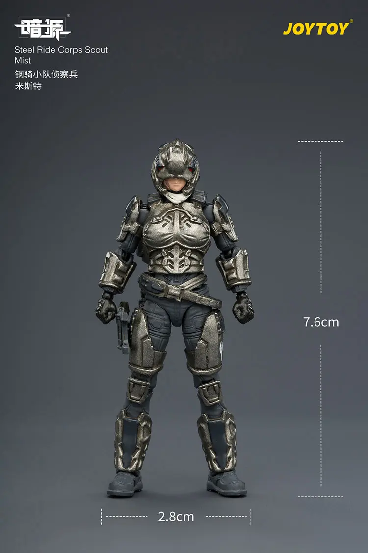 the size of Action Figure - Steel Ride Corps Scout Mist 1 25 - JOYTOY Dark Source rectangle image The Size Of Action Figure Steel Ride Corps Scout Mist 1 25 Joytoy Dark Source Rectangle Image