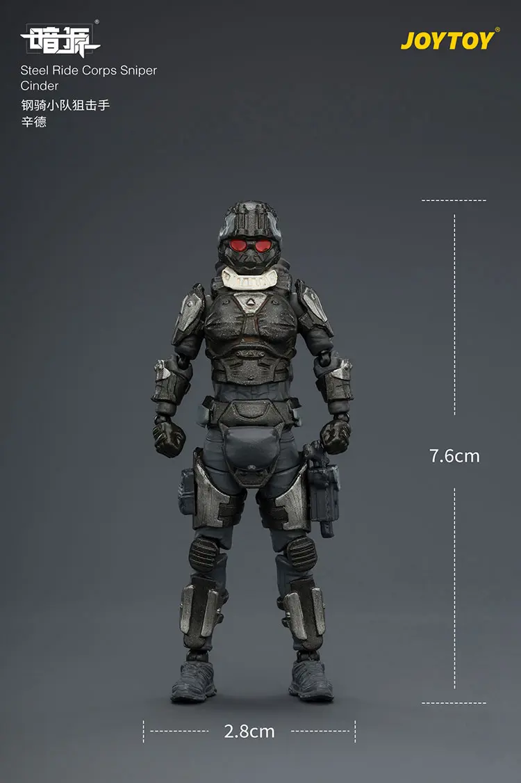 the size of Action Figure - Steel Ride Corps Sniper Cinder 1 25 - JOYTOY Dark Source retangle image The Size Of Action Figure Steel Ride Corps Sniper Cinder 1 25 Joytoy Dark Source Retangle Image