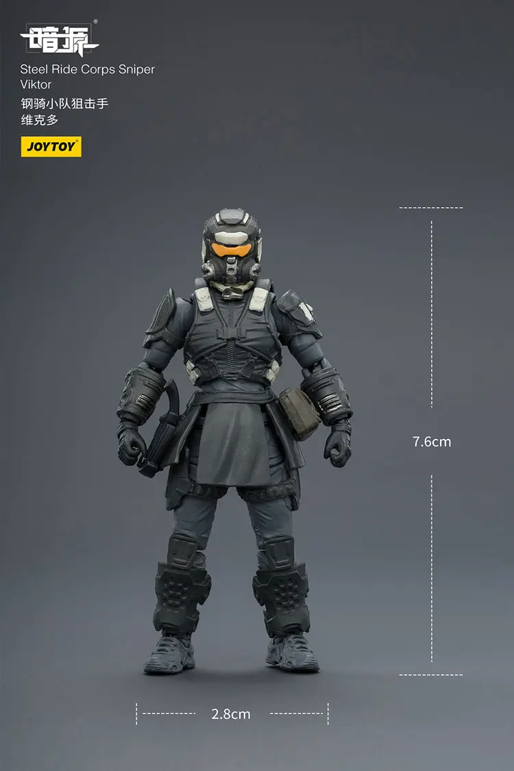 the size of Action Figure - Steel Ride Corps Sniper Viktor 1 25 - JOYTOY Dark Source rectangle image The Size Of Action Figure Steel Ride Corps Sniper Viktor 1 25 Joytoy Dark Source Rectangle Image